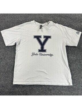 Yale University White Graphic Short Sleeve T-Shirt